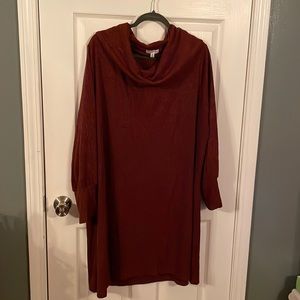 Woman’s plus size cowl neck sweater. Size 3X